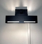 Hubbardton Forge Corded Wall Sconce Light Fixture - Black. Fixed Price $249.95.