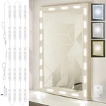 Lphumex Vanity Mirror Lights, Color 20PCS*3LEDS 12V Hollywood Style Mak.... Fixed Price $35.02.
