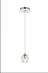 Elegant Furniture And Lighting Chrome Eren Pendant Lamp 30505D6C TU28R. Fixed Price $89.99.