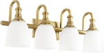 Richmond - 4 Light Bath Vanity Quorum Home Collection Style 27.75 Inches. Fixed Price $198.00.