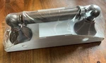 Ginger 608 Empire Double Post Toilet Paper Holder Bathroom Accessory Orb. Fixed Price $35.00.