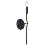 Dainolite CIN-161W Cinthia 16" Tall Wall Sconce Black. Fixed Price $60.00.