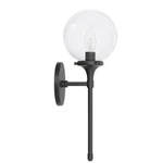 Fast Ship! Signature Hardware 482684 Alfaro 17 Sconce Clear Shade Matte Black. Fixed Price $49.00.