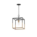 Maxim 28621BKWBR Soho Light Pendant-black/weathered Brass. Fixed Price $258.00.