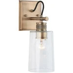 Austin Allen & Consuelo Glass 1-LIGHT Armed Wall Sconce Open Box. Fixed Price $18.95.