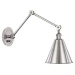 Robert Abbey Alloy Wall 14" Tall Sconce - Nickel. Fixed Price $662.50.
