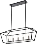 Melucee Kitchen Island Pendant Lighting 5-LIGHT, Farmhouse Dining Room. Fixed Price $58.49.