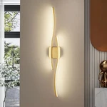 Modern Led Vanity Lights For Bathroom Line Sconse Gold Lighting Fixtur.... Fixed Price $141.16.