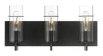 Eurofase 3-LIGHT Pista Bath Vanity, Black (34134-032). Fixed Price $350.00.