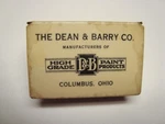 Circa 1930S Dean & Barry Paints Celluloid Match Box Holder, Columbus, Ohio. Fixed Price $39.00.