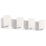 Oslo 30 In. Chrome Led Vanity Bar With Opal Glass Shade By Access Lighting. Fixed Price $143.99.