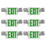 Cm Mzy Green Emergency Light Two Adjustable Square Headexit Signs. Fixed Price $155.28.