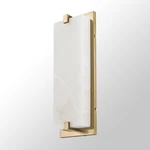 Emliviar 18.6" Spanish Marble Cloud Stone Led Wall Sconce Dimmable 5CCT B.gold. Fixed Price $149.90.