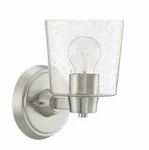 Park Harbor PHVL3001 Nickel Windsor Gate Single Light 5-3/8"W Bathroom Sconce. Fixed Price $27.00.