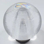 Crystal Ball Globe Light Fixture Art Piece Hand Crafted Solid Brass Replacement. Fixed Price $249.00.