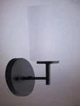 Progress Lighting Replay 5.25 In. 1-LIGHT Black Etched White Glass Wall. Fixed Price $24.61.