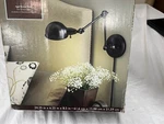 Allen + Roth Swing-arm Wall Lamp Brushed Nickel Finish #0222543 New Free Ship. Fixed Price $25.00.