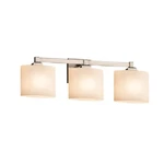Justice Fusion Regency Lt 8" Oval Bath Bar, Nickel FSN-8433-30-OPAL-NCKL. Fixed Price $312.00.