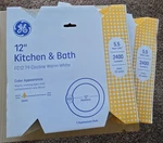Ge 2-PACK FC12 T9 Circline Fluorescent Bulbs 32W Warm White 3000K 2400 Lumens. Fixed Price $22.50.
