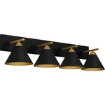 Quoizel MTO8637 Mastro 4 Light 38"W Bathroom Vanity - Black. Fixed Price $230.99.