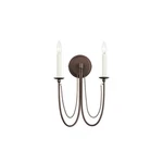 Maxim Lighting Plumette 2-LIGHT Wall Sconce, Chestnut Bronze 12161CHB. Fixed Price $148.00.