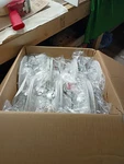 12 Pk Round White Led Down Light Eti A01069301A Open Box. Fixed Price $113.99.