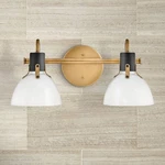 Hinkley Argo 7 1/2" High Heritage Brass 2-LIGHT Wall Sconce. Fixed Price $259.00.