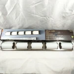 Allen+roth Kinsley 37" 5-LIGHT Led Vanity Bar Brushed Nickel VBL18-5BNK. Fixed Price $40.00.
