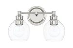 Capital Lighting 121121-426 Mid Century 15"W Bathroom Nickel. Fixed Price $218.00.