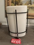 Dolan Lighting Glass And Wrought Iron Indoor -outdoor Wall Sconce Made 2019. Fixed Price $49.00.