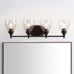 Jonathan 30"TRADITIONAL Metal/glass Led Vanity, Oil Rubbed Bronze Marais. Fixed Price $169.99.