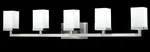 Z-lite 1900-5V Tidal Light Bathroom Vanity Nickel. Fixed Price $312.00.