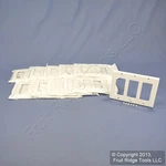 Leviton 80411-W White 3-GANG Plastic Decora Gfci Standard Wallplate Covers 10PCS. Fixed Price $25.64.