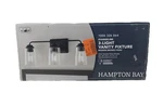 Hampton Bay Evangeline 23 In. 3-LIGHT Modern Bronze Farmhouse Bathroom Vanity. Fixed Price $29.99.