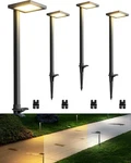 Sunvie 5W 3000K Anti-glare Low Voltage Pathway Lights Wired 12-24V Led 4PK. Fixed Price $49.99.