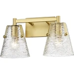 Z-lite 1101-2V-MGLD Analia Light 16.5 Inch Modern Gold Vanity Wall. Fixed Price $220.00.