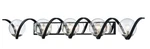 Maxim 35107 Curlicue Light 49-1/4"W Bathroom Vanity Black. Fixed Price $559.30.