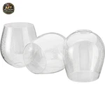 Ebern Designs 6'' Glass Wall Sconce Shade Set Of 3. Fixed Price $45.99.