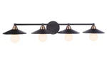 Craftmade 125374 Isaac Light 37"W Vanity - Black. Fixed Price $75.30.