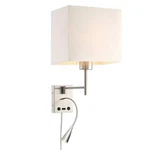Home Focus Wall Lamp Usb Charger Slot Swing Arm Sconce Reading Light. Fixed Price $27.95.