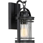 Quoizel Booker Light 12 Inch Mystic Black Wall Lantern BKR8406K - Open Box. Fixed Price $125.00.