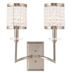 Livex Lighting Grammercy Wall Sconces, Brushed Nickel 50572-91. Fixed Price $699.96.