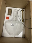 Jonathan Y Watts 13.25" 1-LIGHT Brass Gold/clear Led Schoolhouse Pendant New. Fixed Price $33.85.