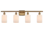 New Innovations Hadley Bath Vanity Light 36 Wide Brushed Brass 516-4W-BB-G341. Fixed Price $374.95.