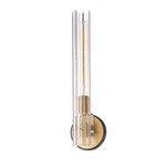 Maxim 16110CLBKAB Flambeau Light Wall Sconce-black Antique Brass. Fixed Price $168.00.
