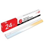 Ultrapro 24 Hardwired Under Cabinet Lights, 3 Color Inch, White. Fixed Price $64.17.