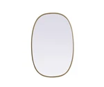 Elegant Lighting MR2B2030 Brynn 20" W X 30" Modern Oval - Brass. Fixed Price $126.00.