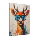 Graffiti Deer Canvas Wall Art Colorful Banksy Elk Pictures Pop Painting F.... Fixed Price $18.42.