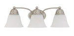 Nuvo 60-3266 Vanity Light Fixture Brushed Nickel Finish. Fixed Price $103.99.