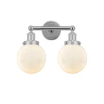 Innovations Lighting Beacon Bath Vanity, PC/WHITE-6 616-2W-PC-G201-6. Fixed Price $200.64.